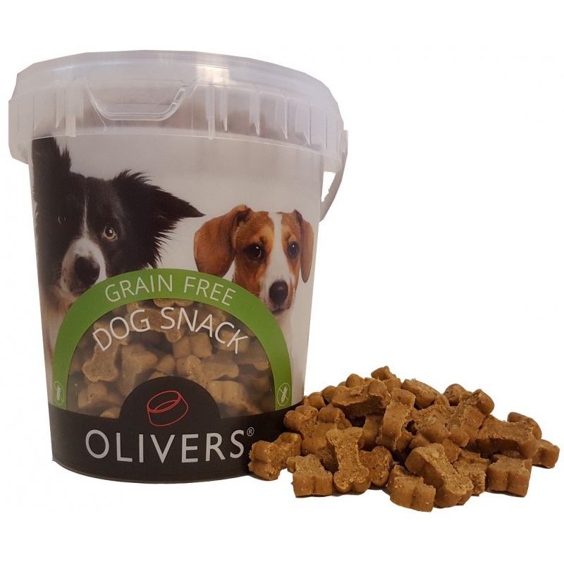 Olivers soft snack grain free duck 500g