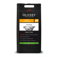 OLIVERS LARGE BREED DOG START GRAIN FREE (Vidutinių ir didelių veislių šuniukams su vištiena)