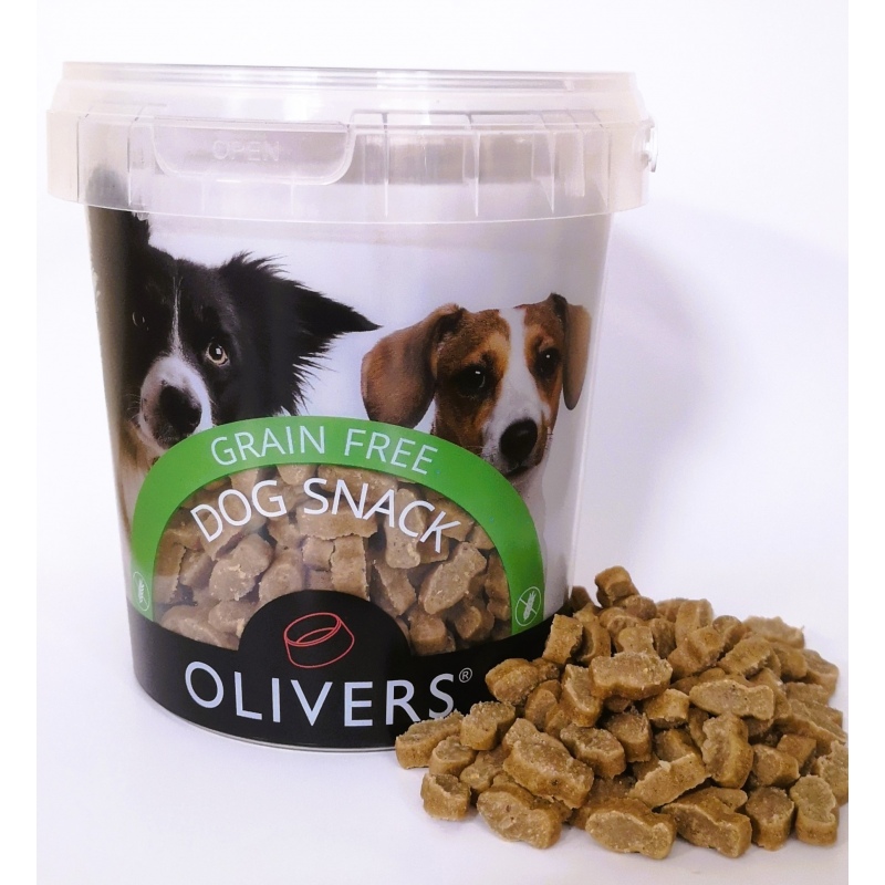 Olivers mini training bites grain free fish (salmon) 500g