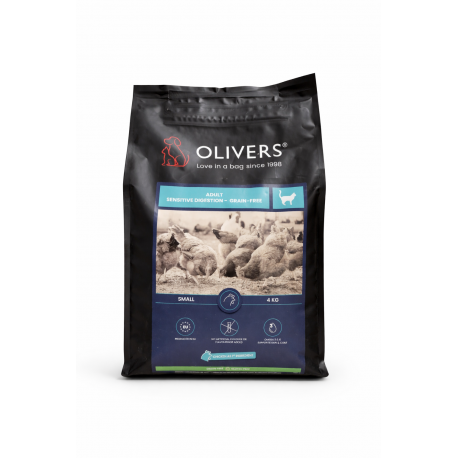 Olivers ADULT CAT SENSITIVE DIGESTION CHICKEN GRAIN FREE 4kg