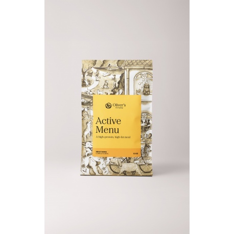 OLIVER'S ACTIVE DOG GRAIN FREE (Aktyviems šunims, begrūdis pašaras su vištiena)